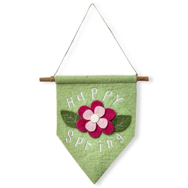 Happy Spring Hanging Pendant
