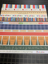 Borders Strips - School Days