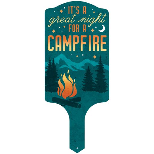 Campfire - Garden Stake