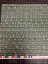 Chalkboard Cursive - School Days