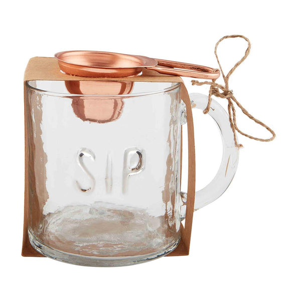 Sip Glass Coffee Mug Set