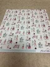 French Girls - French Girl - 12 x 12 - Scrapbook Paper