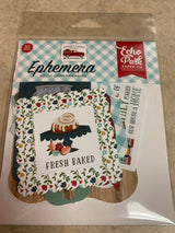 Ephemera - Farmers Market - Die Cut Cardstock Pieces