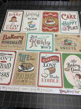 Baking Journaling Cards - Roll With It