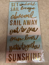 Thickers - Phrases Puffy Stickers