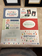 Journaling Cards 4 x 6 - They say it is your Birthday