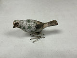 Patina Resin Birds with Metal Feet - Assorted