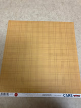 Stripe Paint Job - Cars - 12 x 12 - Scrapbook Paper