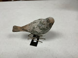 Patina Resin Birds with Metal Feet - Assorted
