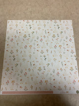 Goosey Garden - Silly Goose - Scrapbook Paper - 12 x 12