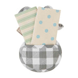 Bunny Tail Pot Holder Towel Set