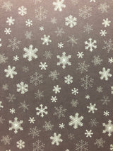Snowflakes - Snow Much Fun - 12 x 12 Scrapbook Paper
