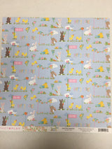 Easter Parade - Bunny Trail - 12 x 12 Scrapbook Paper