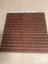 Pigskin - Game Day - 12 x12 Scrapbook Paper