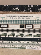 Border Strips - Home Again - 12 x 12 Scrapbook Paper