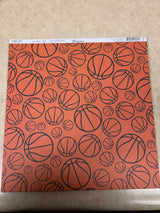 Hoop Dreams - 12 x 12 Scrapbook Paper