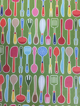 Utensils - Whats Cooking - 12 x 12 Scrapbook Paper