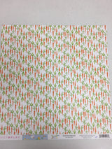 Easter Parade - Bunny Trail - 12 x 12 Scrapbook Paper