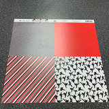 Sparring - Martial Arts - 12 x 12 Scrapbooking Paper