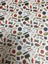 Go Fetch - A Dog's Tail - 12 x 12 Scrapbook Paper