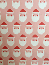 Here Comes Santa Claus - Holly Jolly Collection - 12 x 12 Scrapbook Paper