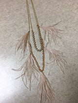 Long Feathered Necklaces