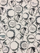 Wreaths - Home Again - 12 x 12 Scrapbook