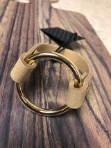 Leather O- Ring Bracelets - Assorted Colors
