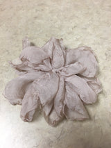 Fabric Pastel Petal Lapel Hairclip - assorted colors