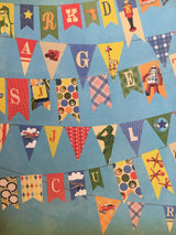 Toy Banner - Toy Box - 12 x 12 Scrapbook Paper