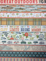 The Great Outdoors Border Strips - Carta Bella