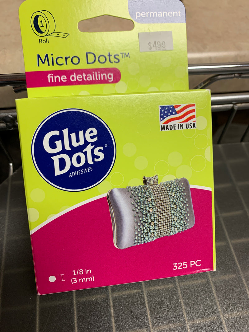 Micro glue dots 1/8 in - 325pc