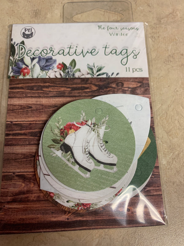 Winter Decorative Tags