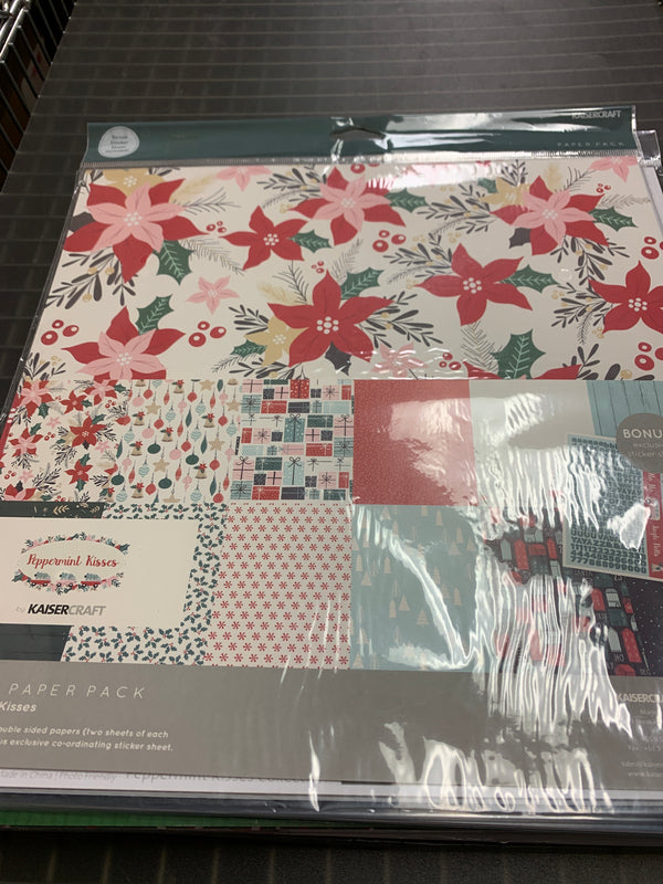 Peppermint Kisse -  12 x 12