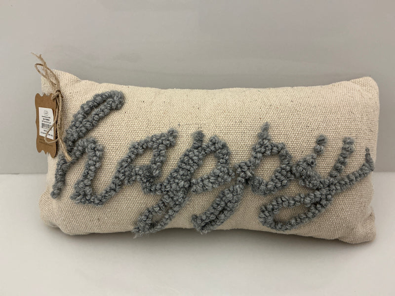 Happy Mini Hook Pillow
