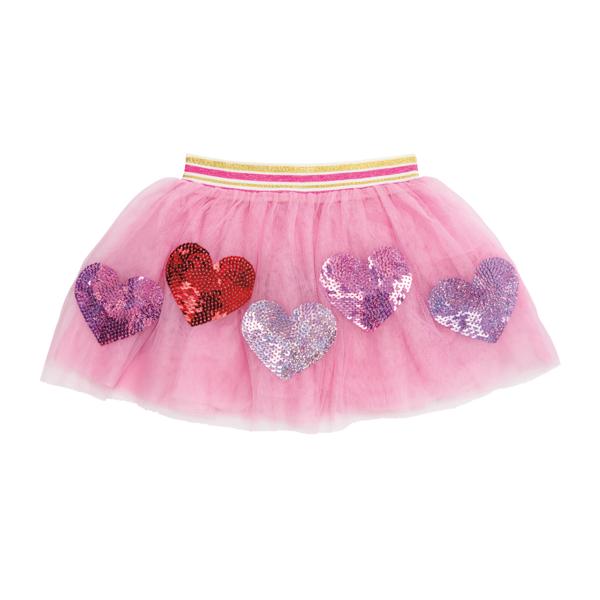 Heart Sequin TuTu - 12M-2T