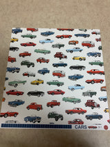Classic Car Show - Cars - 12 x 12 - Scrapbook Paper