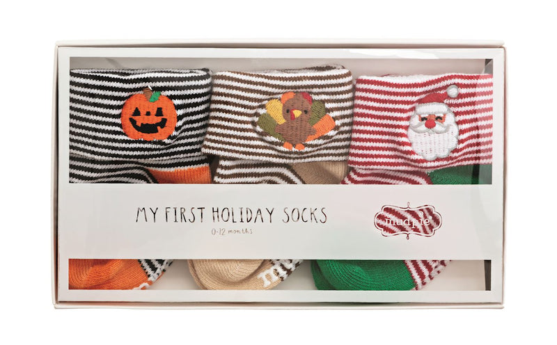 My First Holiday Socks - Boy