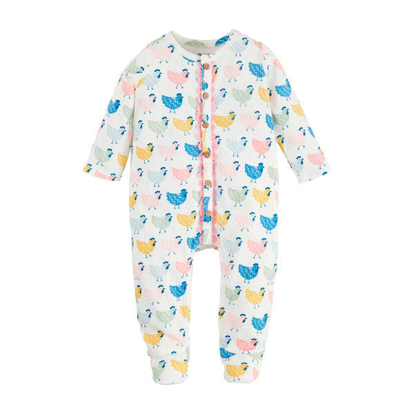 Chicken Print Sleeper - 3 - 6month