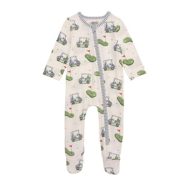 Boy Golf Print Sleeper - 6-9 month