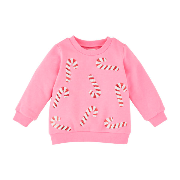 Candy Cane Sweatshirt - Large - 4T - 5T