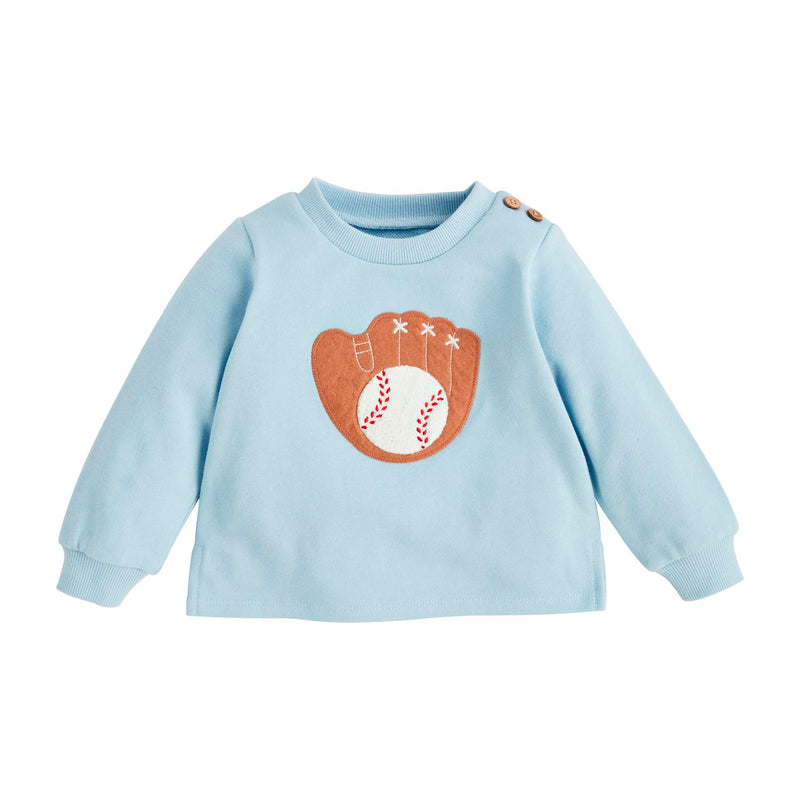 Baseball Applique Sweatshirt Large - 4T- 5T