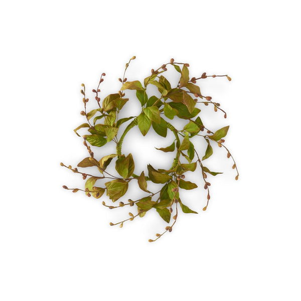 Green European Beech Candle Ring - 10.75
