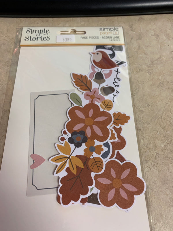 Page Pieces - Acorn Lane