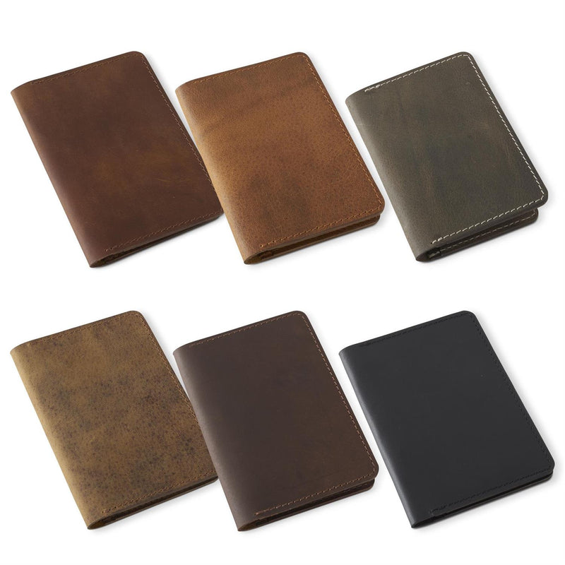 Leather Passport Covers - 6 styles