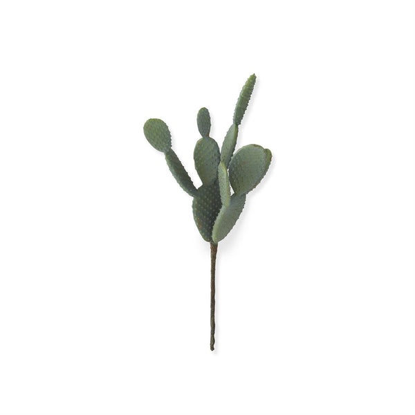 Light Green Bunny Ear Paddle Cactus Pick - 11inch