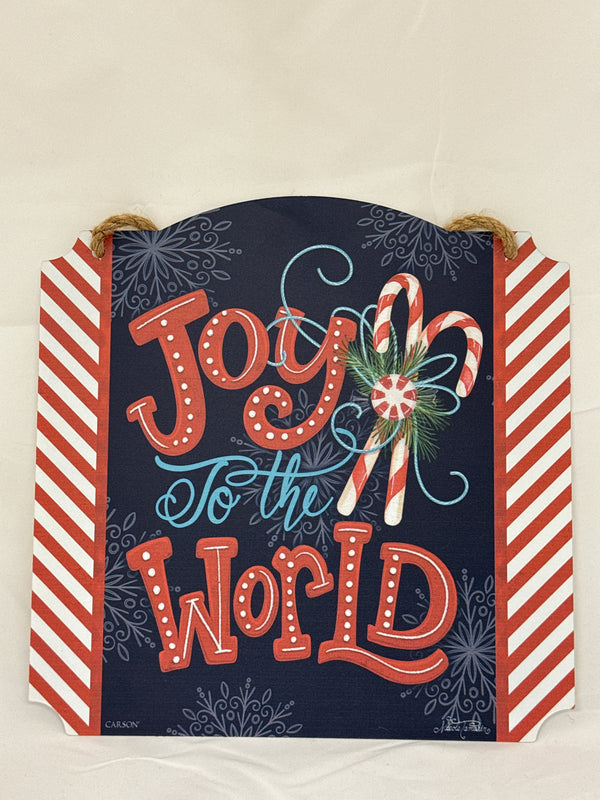 Peppermint Joy Wall Sign