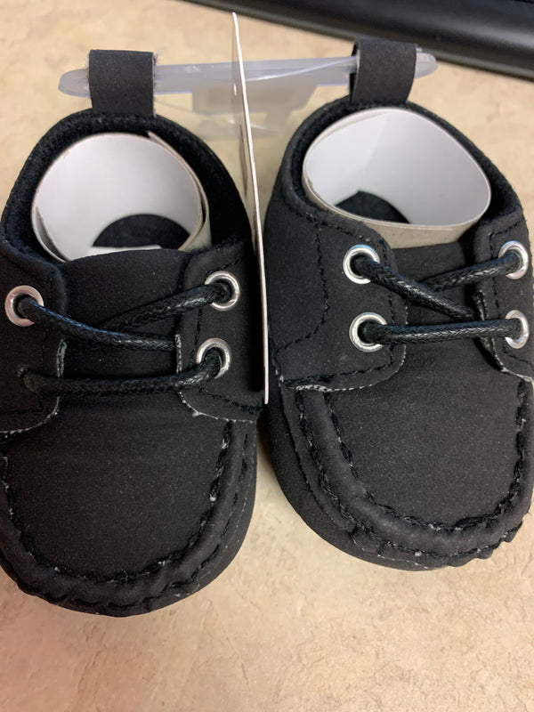Black Classic Shoes - 0 - 6 month
