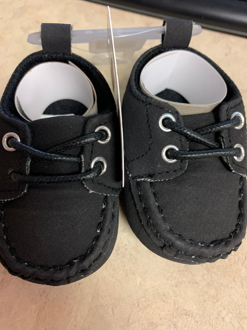 Black Classic Shoes - 0 - 6 month