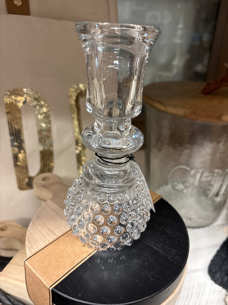 Hobnail Tealight Taper Holder